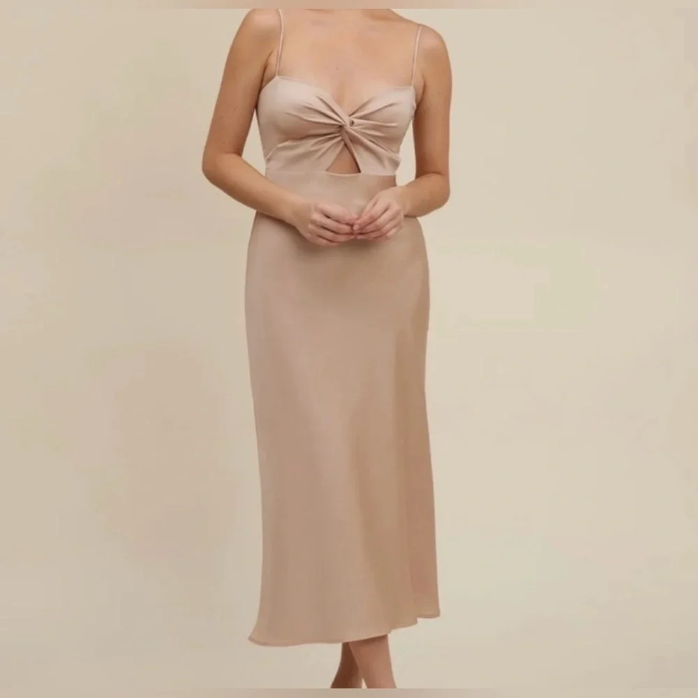 Park & Fifth Aletta Blush Pink Dress - Picture 2 of 8